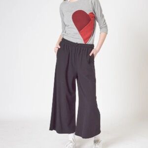 Kora wide-leg cropped pants